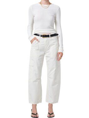Citizens of Humanity Marcelle Cargo Pants in Pashmina